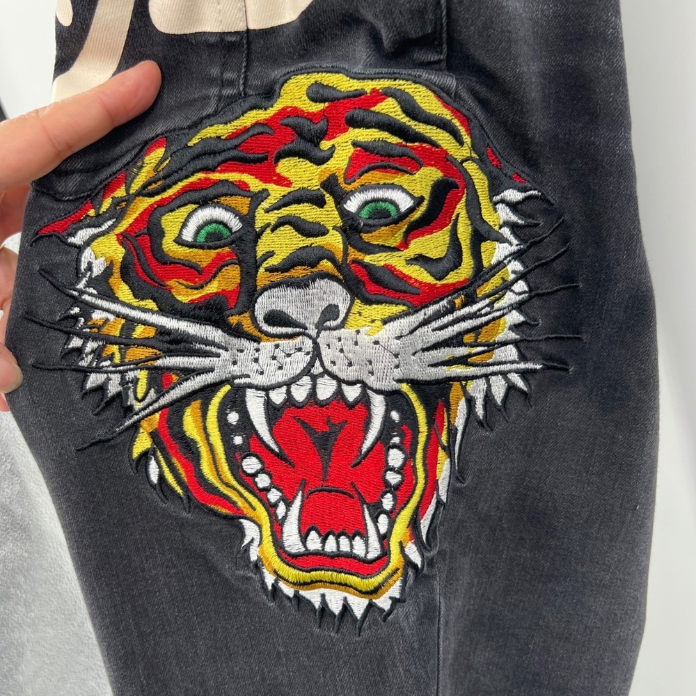 Ed Hardy Spell Out Jeans - Picture 3 of 5